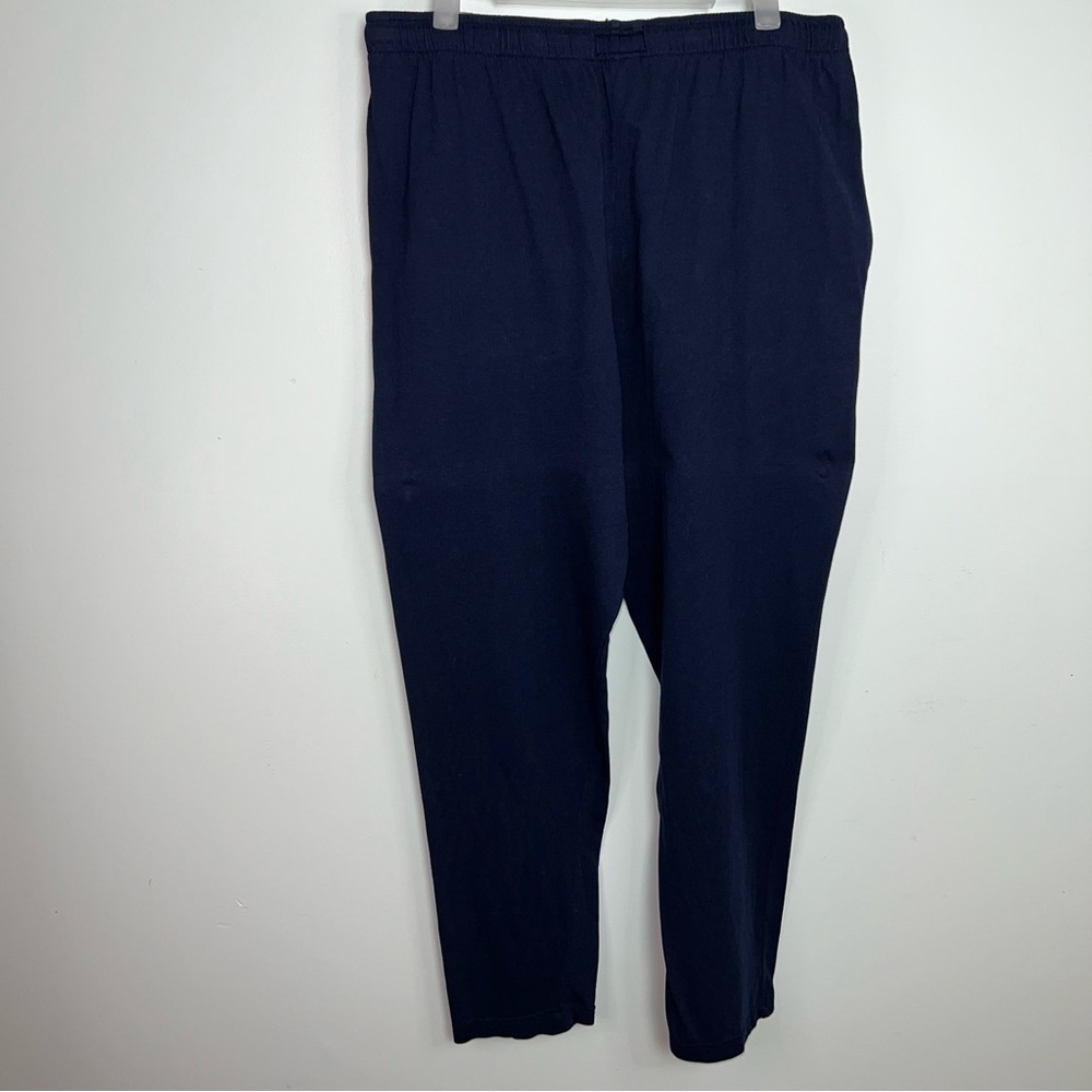 Polo by Ralph Lauren Pajama Set Gray Tee and Navy Pants Z Loungewear Sleepwear L - Picture 10 of 13